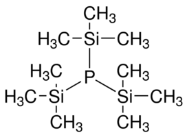 Tris(trimethylsilyl)phosphine Chemical Structure